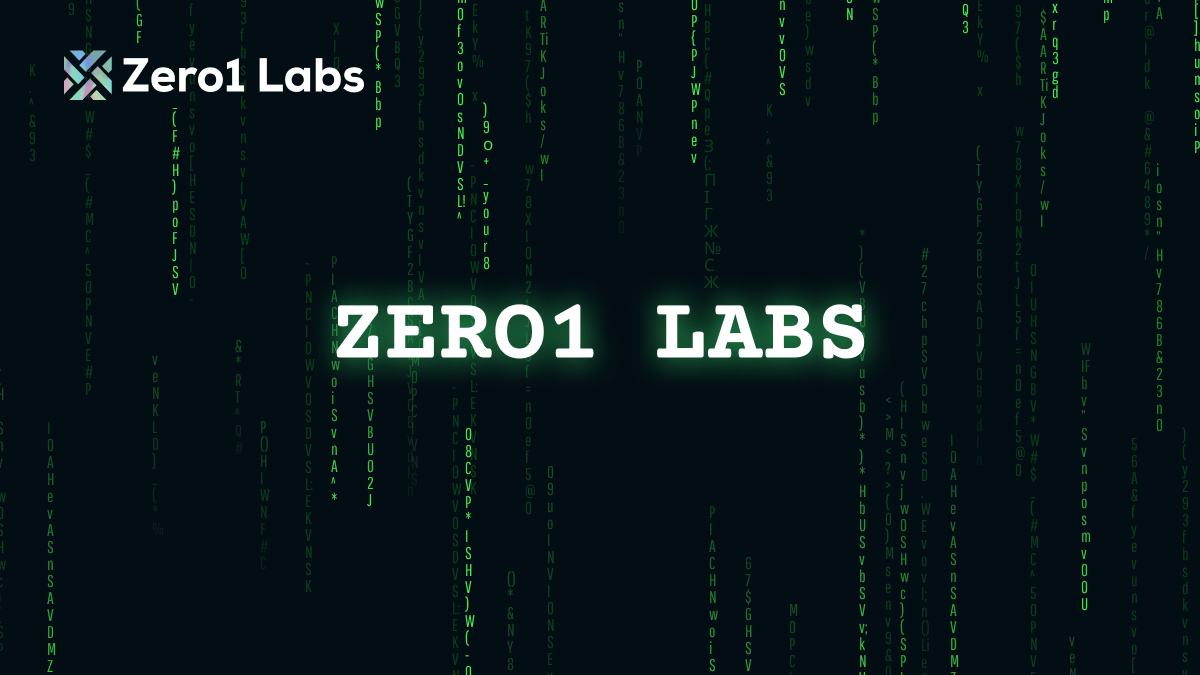 Chapter 1 - Zero1 Labs