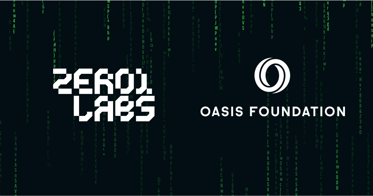 Empowering DeAI with Smart Privacy: Zero1 Labs Announces Partnership with Oasis