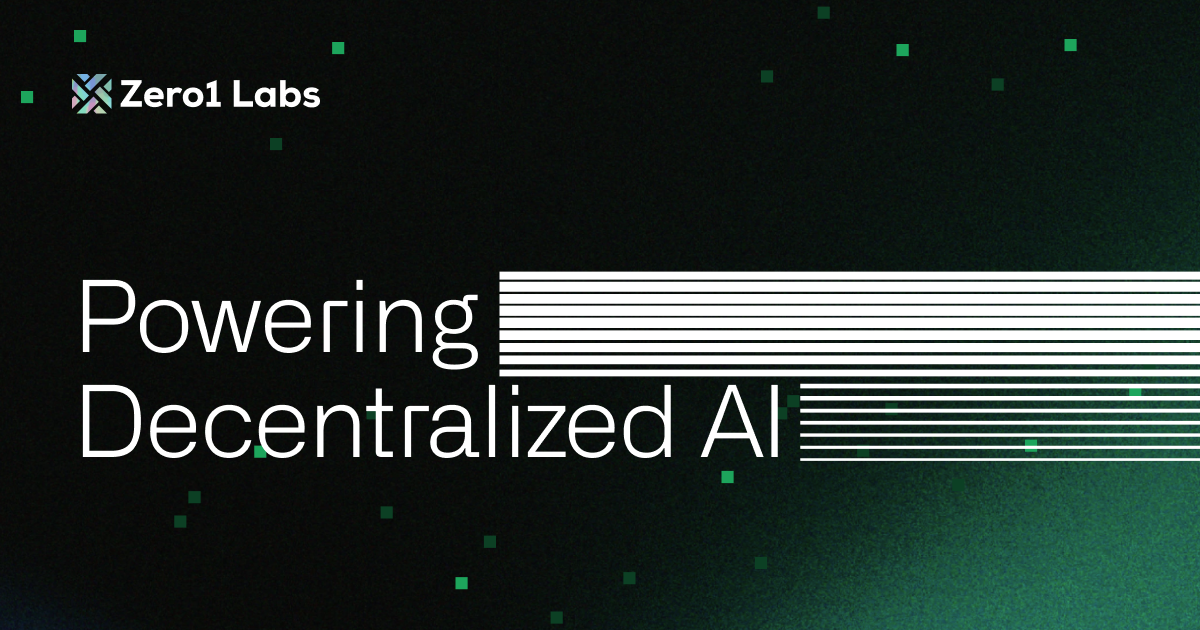 Roadmap | Zero1 Labs